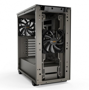 Case ATX be quiet! Pure Base 500, w/o PSU, 2x140mm, 2xUSB 3.2, Window, PSU shroud, Gray