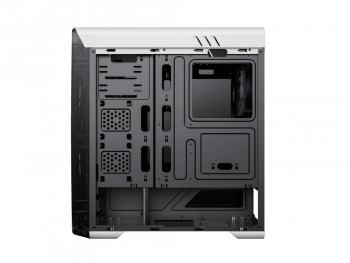 Case ATX GAMEMAX MoonLight FRGB, w/o PSU, 4x120mm FRGB fans, Fan Controller, TP, USB3.0, White