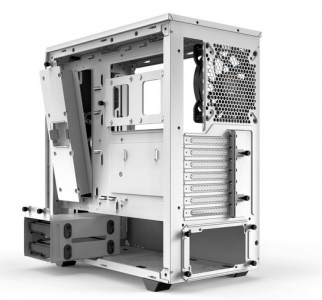 Case ATX be quiet! Pure Base 500, w/o PSU, 2x140mm, 2xUSB 3.2, Window, PSU shroud, White