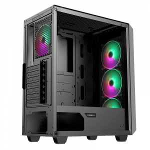 Case ATX GAMEMAX Revolt, w/o PSU, 4x120mm ARGB fans. ARGB HUB, TG, Dust Filter, USB 3.0, Black