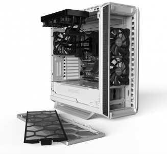 Case ATX be quiet! Silent Base 802, w/o PSU, 3x140mm, 2xUSB 3.2, 1xUSB Type C, Window, White