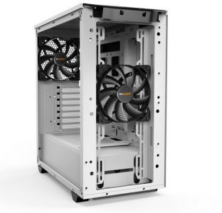 Case ATX be quiet! Pure Base 500, w/o PSU, 2x140mm, 2xUSB 3.2, Window, PSU shroud, White