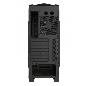 Case mATX GAMEMAX Centauri, w/o PSU, 1x120mm, Blue LED, USB3.0, Side Window, Black/Grey
