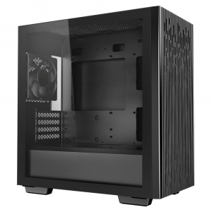 Case mATX Deepcool MATREXX 40, w/o PSU, 1x120mm, Tempered Glass, USB3.0, Black