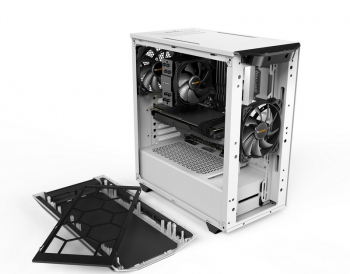 Case ATX be quiet! Pure Base 500, w/o PSU, 2x140mm, 2xUSB 3.2, PSU shroud, White