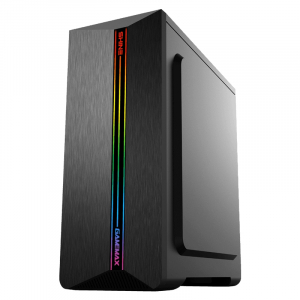 Case ATX GAMEMAX Shine, w/o PSU, 1x120mm ARGB fan. ARGB Strip, TG, Dust Filter, USB 3.0, Black