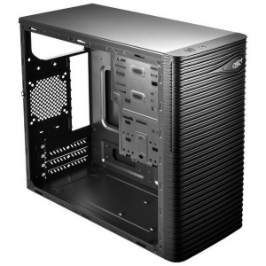 Case mATX Deepcool WAVE V2, w/o PSU, 0.5 mm-thick panels, Cable Management, USB 3.0, Black