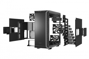 Case ATX be quiet! Dark Base 900, w/o PSU, 3x140mm, 2xUSB 2.0, 2xUSB3.2, Fan controller,Black/Silver