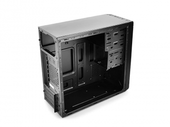 Case mATX Deepcool WAVE V2, w/o PSU, 0.5 mm-thick panels, Cable Management, USB 3.0, Black