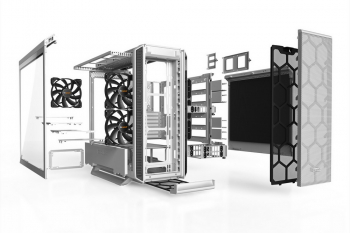 Case ATX be quiet! Silent Base 802, w/o PSU, 3x140mm, 2xUSB 3.2, 1xUSB Type C, Window, White