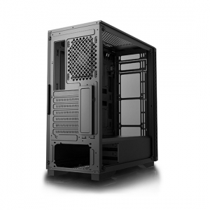 Case ATX Deepcool MATREXX 50, w/o PSU, Rear 1x120, Dual 4mm Tempered Glass, USB3.0, Black