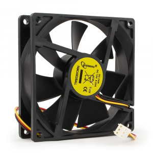 PC Case Fan Gembird FANCASE2/BALL, 90x90x25 mm, 26db, 20CFM, 2500RPM, Ball bearing