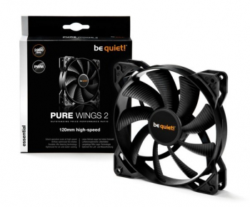 PC Case Fan be quiet! Pure Wings 2 high-speed, 140x140x25 mm, 1600rpm, <37.3db, PWM, 4pin