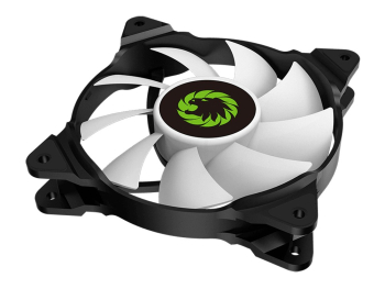 PC Case Fan GAMEMAX FN-12Rainbow-C2, 120mm, ARGB, 28.8dB, 33 CFM, 1100RPM, Hydro Bearing, Black