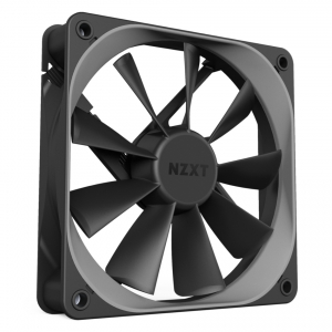 PC Case Fan NZXT Aer F140, 140x140x26mm, 23-38dB, 32.08-96.26CFM, 500-1500RPM, FDB, 4 Pin