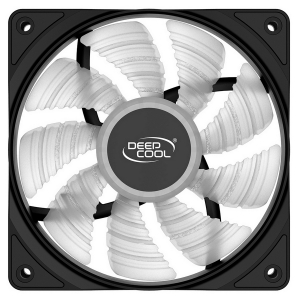 PC Case Fan Deepcool RF120R, 120x120x25, 21.9 dB, 48.9 CFM, 1300PM, Red LED, Hydro Bearing