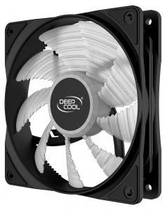 PC Case Fan Deepcool RF120R, 120x120x25, 21.9 dB, 48.9 CFM, 1300PM, Red LED, Hydro Bearing