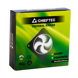 PC Case Fan Chieftec AF-0925S, 92x92x25mm, 21-24dB, 35 CFM, 1800RPM, 3pin/Molex
