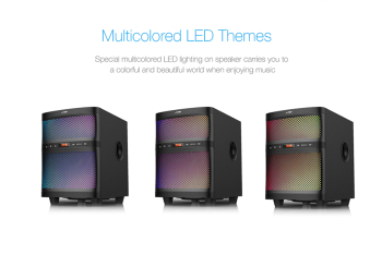 Speakers F&D F580X Black, 2.1 Computer Multimedia Speaker