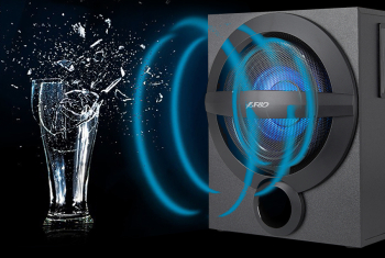 Speakers F&D A140X Black, Bluetooth, USB reader, LED, Remote control, 37w / 13w + 2 x 12w / 2.1