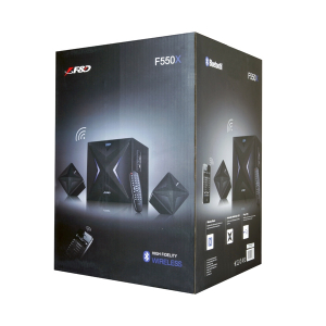 Speakers F&D F550X Black, 2.1 Computer Multimedia Speaker