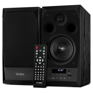 Speakers SVEN "MC-10" Black, 50w, Bluetooth, SD, USB Flash, Remote Control, FM, 3.5mm jack