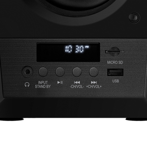 Speakers SVEN "MC-20" Black, 90w, Bluetooth, SD, USB Flash, Remote Control, FM, 3.5mm jack