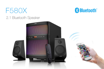 Speakers F&D F580X Black, 2.1 Computer Multimedia Speaker