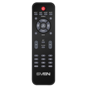 Speakers SVEN "MS-2051" SD-card, USB, FM, remote control, Bluetooth, Black, 55w/30w + 2x12.5w/2.1