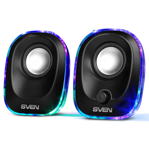 Speakers SVEN "330" Black, 5w, USB power / DC 5V