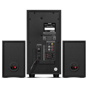 Speakers SVEN "MS-2051" SD-card, USB, FM, remote control, Bluetooth, Black, 55w/30w + 2x12.5w/2.1