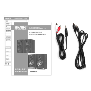 Speakers SVEN "SPS-705" Black, 40w, Bluetooth