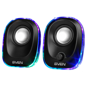 Speakers SVEN "330" Black, 5w, USB power / DC 5V
