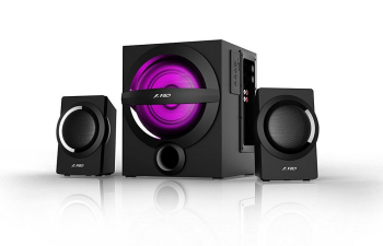 Speakers F&D A140X Black, Bluetooth, USB reader, LED, Remote control, 37w / 13w + 2 x 12w / 2.1