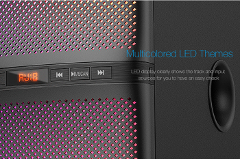 Speakers F&D F580X Black, 2.1 Computer Multimedia Speaker