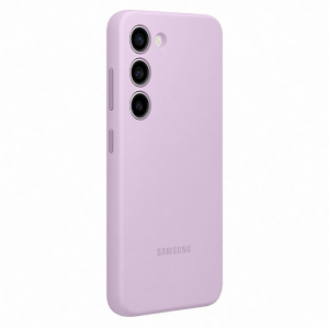 Original Sam. silicone cover Galaxy S23, Lilac