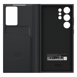 Original Sam. Smart View Wallet Cover Galaxy S23 Ultra, Black