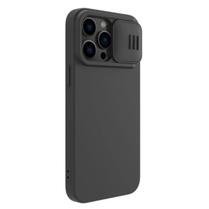Nillkin Apple iPhone 14 Pro Max, CamShield Silky Magnetic Silicone Case, Elegant Black