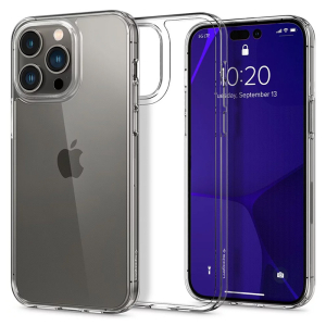 Spigen iPhone 14 Pro Max, Airskin Hybrid, Crystal Clear