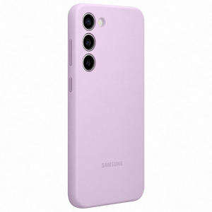 Original Sam. silicone cover Galaxy S23+, Lilac