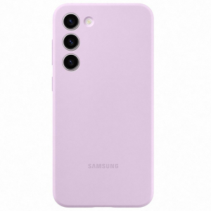 Original Sam. silicone cover Galaxy S23+, Lilac