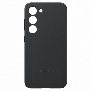 Original Sam. Leather cover Galaxy S23+, Black