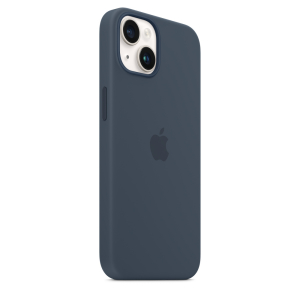 Original iPhone 14 Silicone Case with MagSafe - Strom Blue, Model A2910