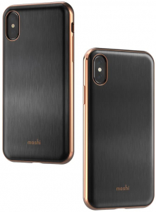 Moshi Apple iPhone XS/X, iGlaze, Black