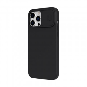 Nillkin Apple iPhone 13 Pro, CamShield Silky Magnetic Silicone Case, Elegant Black