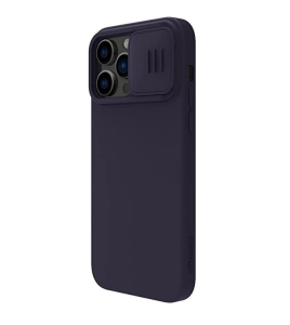 Nillkin Apple iPhone 14 Pro Max, CamShield Silky Silicone Case, Dark Purple
