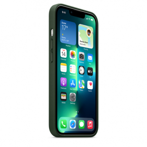 Original iPhone 13 Pro Max Leather Case with MagSafe - Sequoia Green Model A2704
