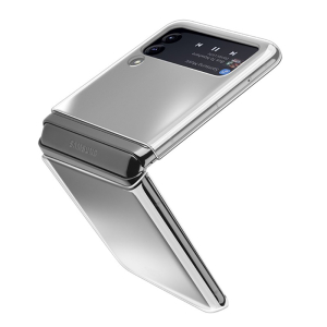 Cellular Sam. (Gal. Z Flip 4), Clear Case, Transparent