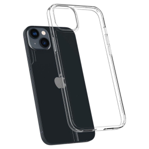 Spigen iPhone 14, Airskin Hybrid, Crystal Clear