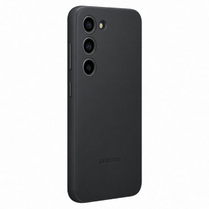Original Sam. Leather cover Galaxy S23+, Black